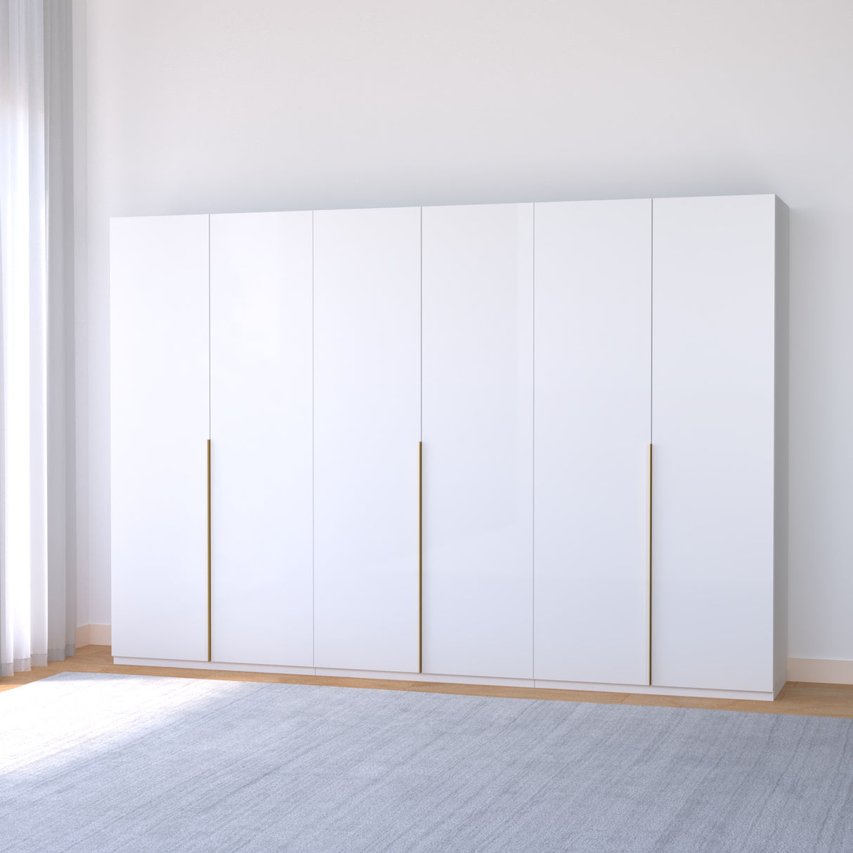 Modularer Drehtürenschrank EMMA – 300 cm Breite