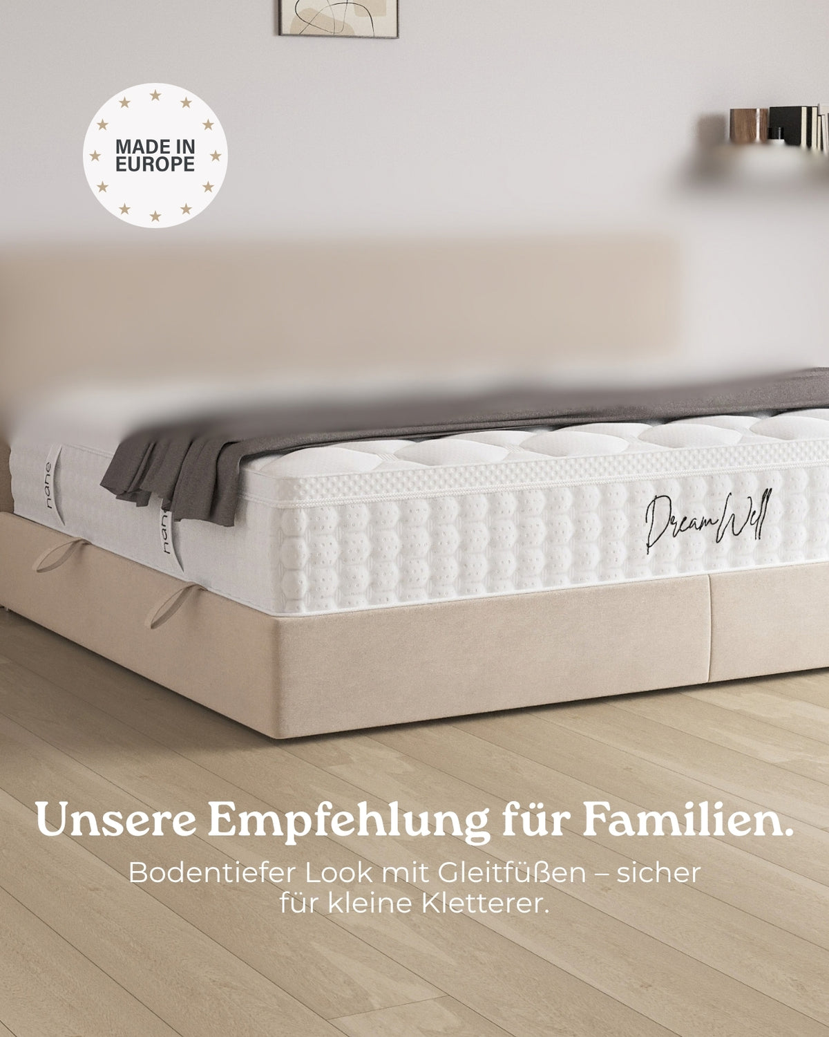 Familienbett mit Stauraum Siena