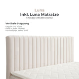 Komplettes Bett LUNA (inkl. Luna Matratze)