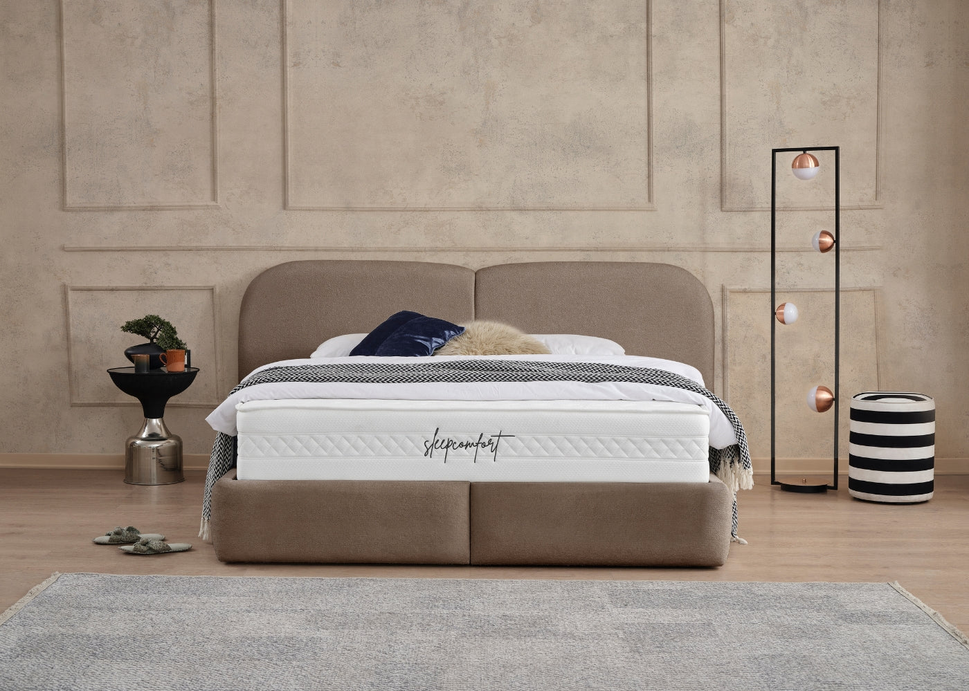 Posteľ s úložným priestorom NAD