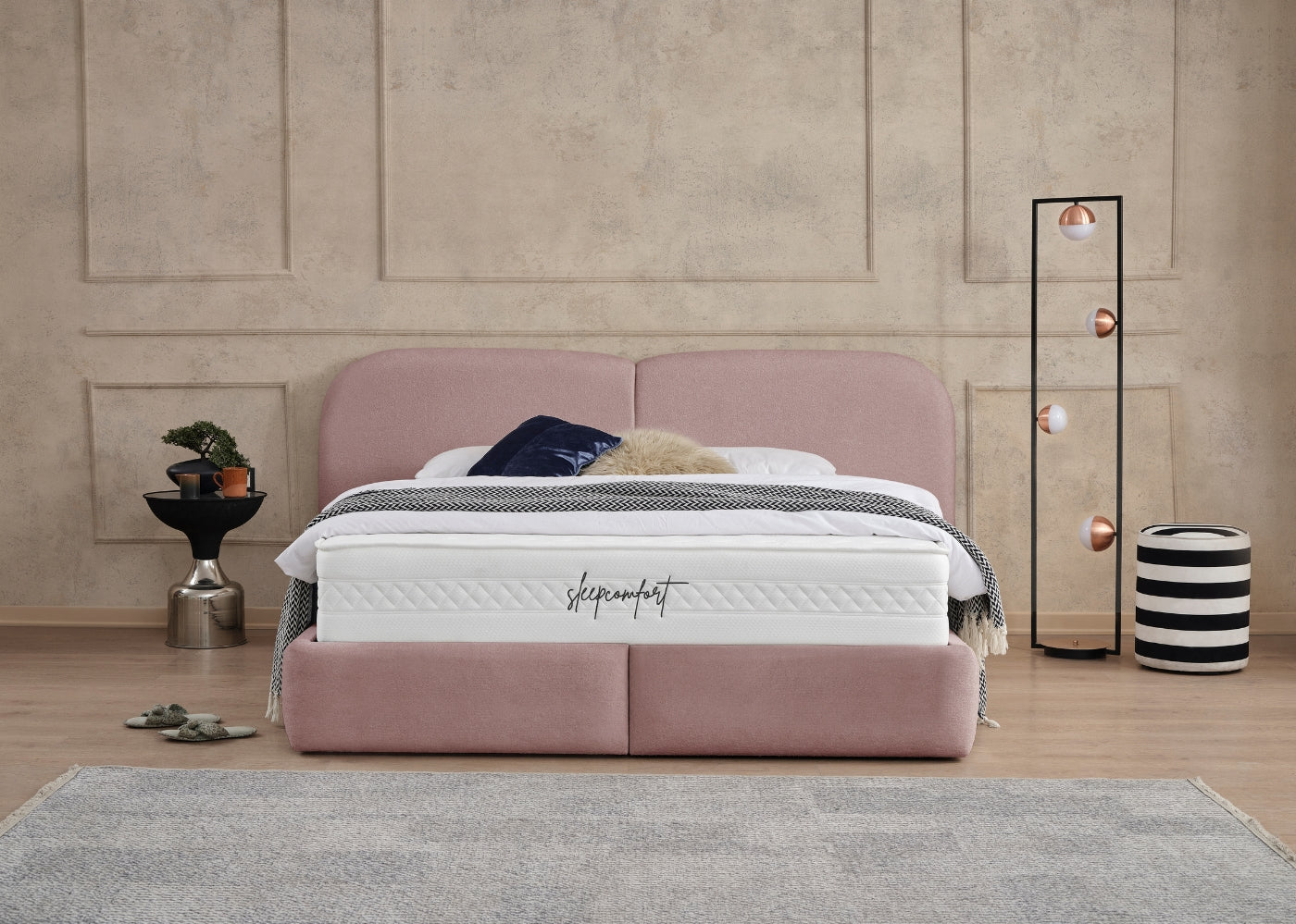 Posteľ s úložným priestorom NAD