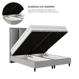 Komplettes Bett PIANO (inkl. Cloudy Matratze)