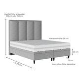 Komplettes Bett PIANO (inkl. Cloudy Matratze)