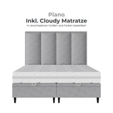 Komplettes Bett PIANO (inkl. Cloudy Matratze)