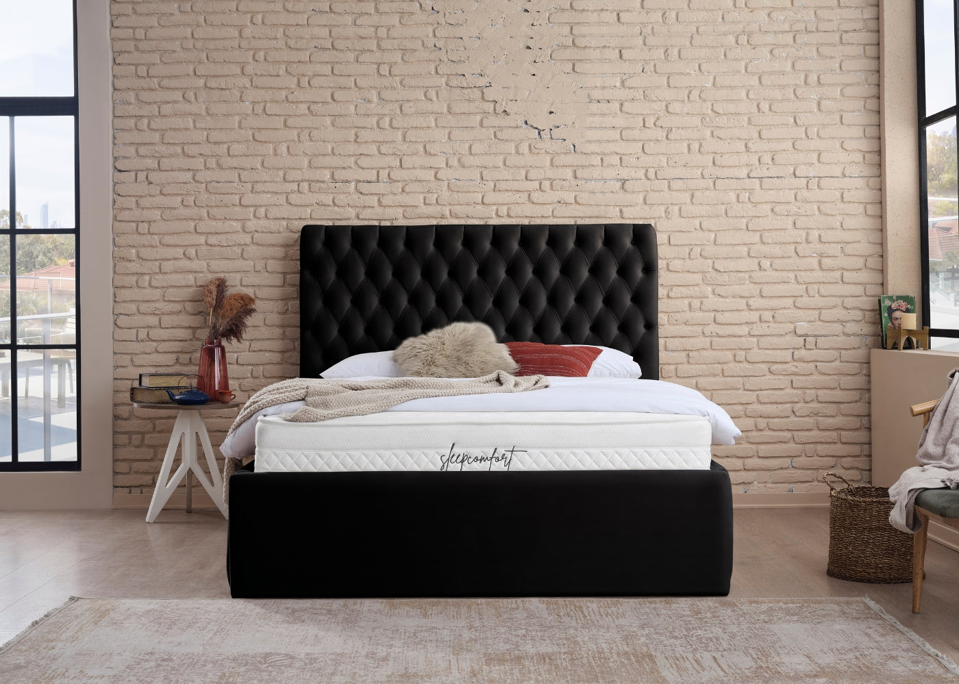 Posteľ s úložným priestorom XXL ROMA ONE