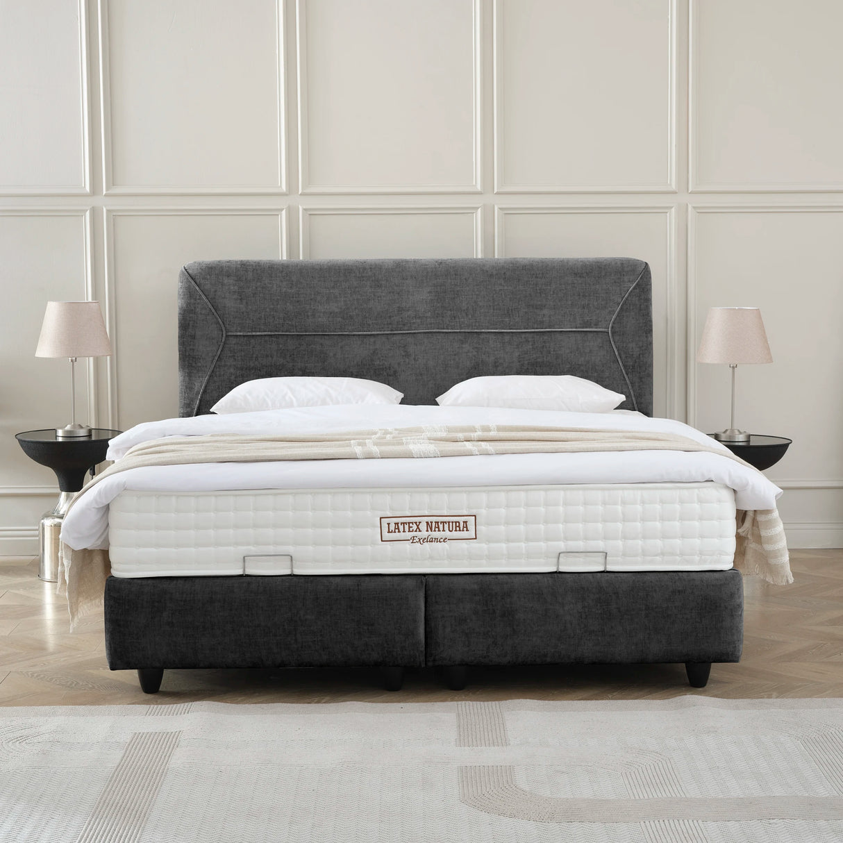 Bett mit Stauraum SleepPro