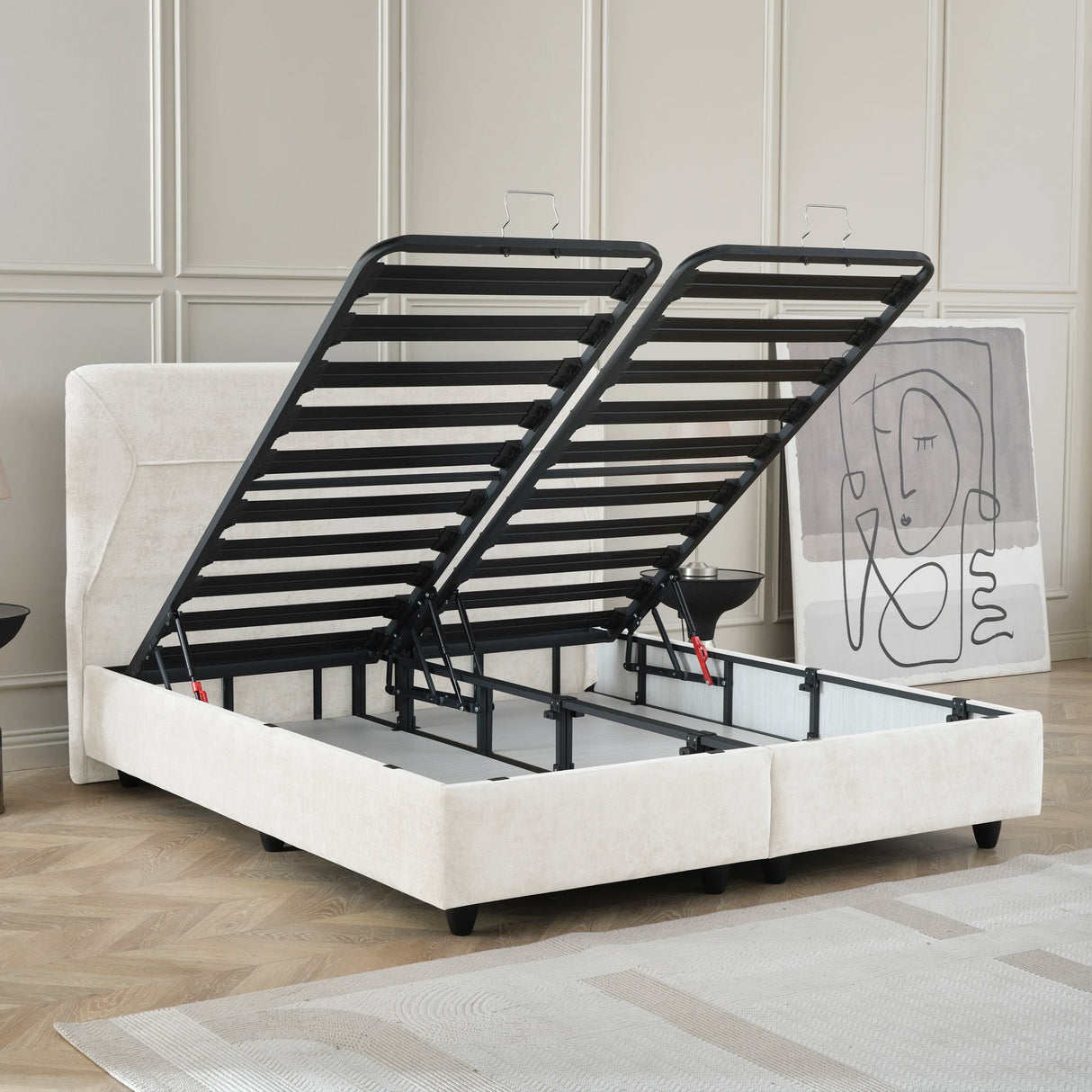 Bett mit Stauraum SleepPro