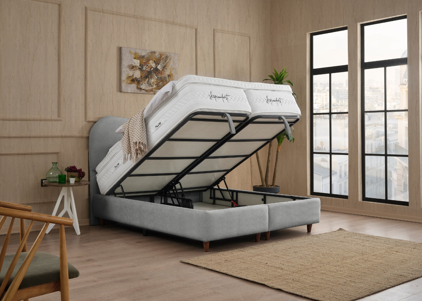 Bett mit Stauraum TREND