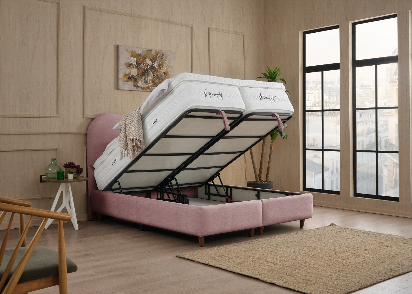 Bett mit Stauraum TREND